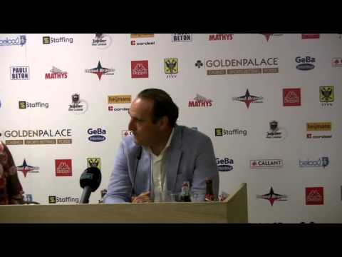 Persconferentie STVV - KVO 1-1