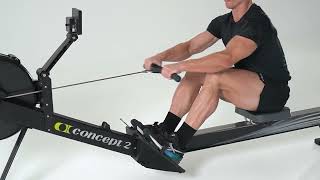 Concept2 RowErg Machine Form and Technique