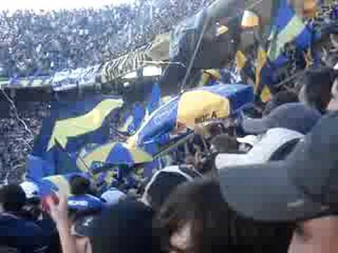 "PASOS AL COSTADO BOCA vs RIVER 2008" Barra: La 12 &bull; Club: Boca Juniors &bull; País: Argentina