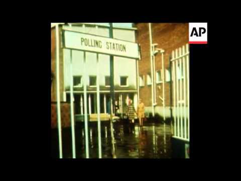 SYND 1 5 75 NORTHERN IRELAND ELECTIONS