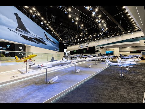 Visite virtuelle du stand civil Dassault Aviation - Salon du Bourget 2023 - Dassault Aviation
