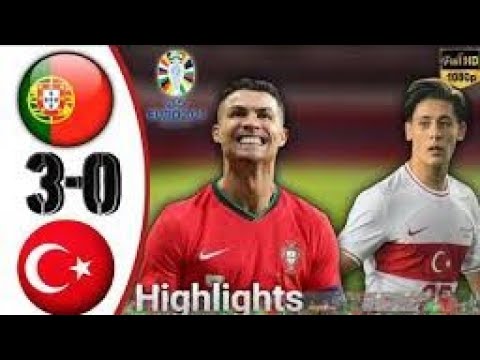 Portugal vs Turkey 3-0 Latest Highlights & All Goals Euro 2024 - Ronaldo Assists 🔥💥