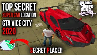 Secret Lamborghini Super Car Location gta vice city tips and tricks 2020 ZenGTA vice city GamingXpro
