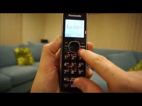 Changing the Panasonic Cordless Phone Ringer setting