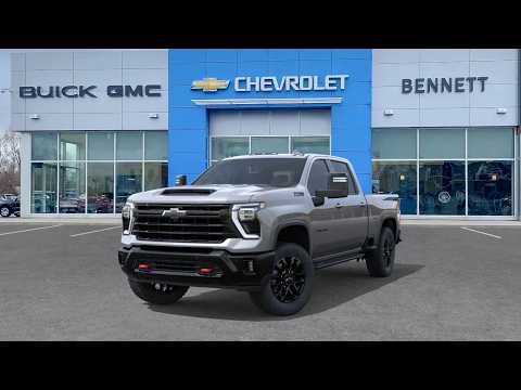 2026 Chevrolet Silverado 2500HD 4WD Crew Cab Standard Box LTZ in Gray for sale at Bennett Chevrolet Cadillac Buick GMC Ltd. in Cambridge, ON