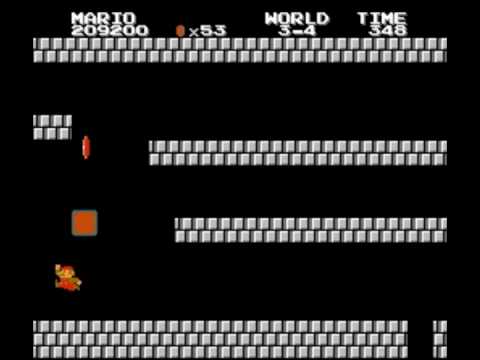 Super Mario Bros. The Lost Levels World 3-4
