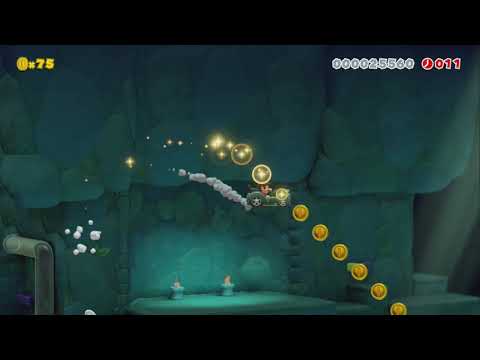 Automatic Mario3 【Don't move!!】by すかるん - Super Mario Maker 2 - No Commentary 1bv