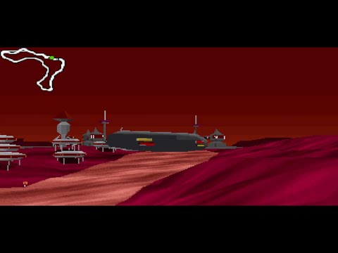 BIG RED RACING 1995 PC Gameplay |Mars|