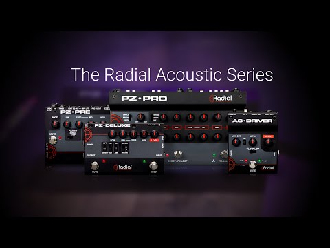Radial Acoustic Pre\'s