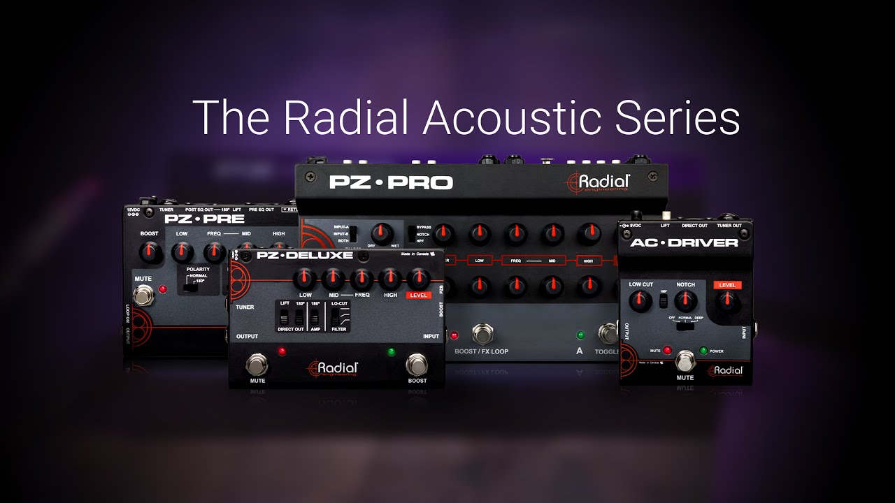 Radial Tonebone PZ-Pre Acoustic Preamp | Long & McQuade