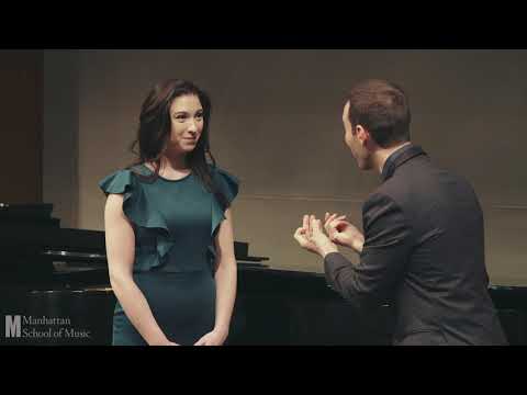 Anthony Roth Costanzo Voice Master Class at Manhattan School of Music