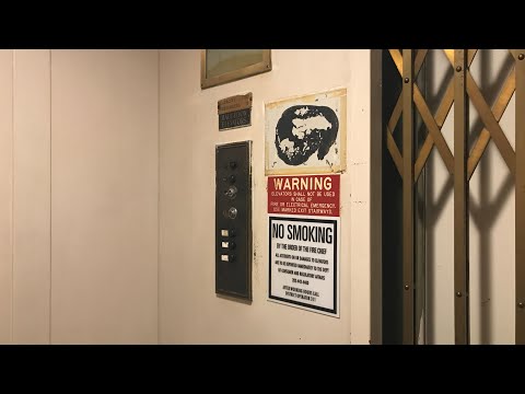 Gated Haughton Traction Elevator at Curley Hall, Catholic University of America, Washington, D.C.