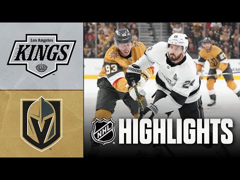 NHL Highlights | Kings vs. Golden Knights | October 08, 2025