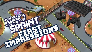 Neo Sprint First Impressions :: Atari VCS Reviews