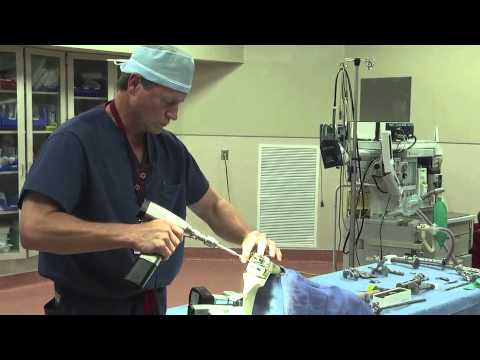 Total Knee Replacement Surgery Demonstration