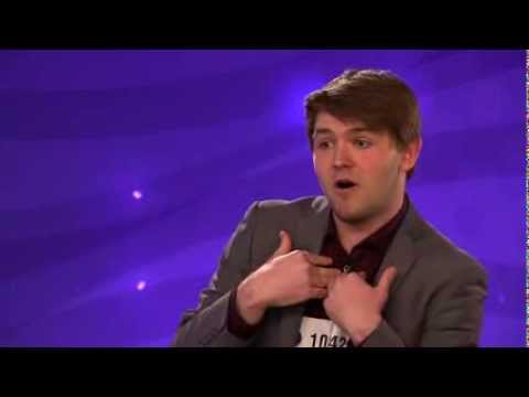 Ben Robertson Swedish Idol  2013 (ENG SUB)