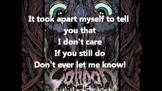 Caliban - All i gave lyrics