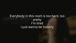 Lennon Stella - Like Everybody Else (Karaoke Version with lyrics)