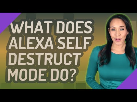 Alexa Self Destruct Code video thumbnail
