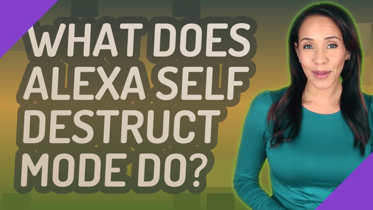Alexa Self Destruct Code video thumbnail