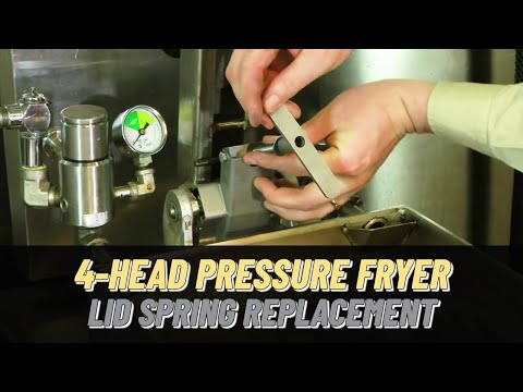 Lid Spring Replacement - Henny Penny 4-Head Pressure Fryers