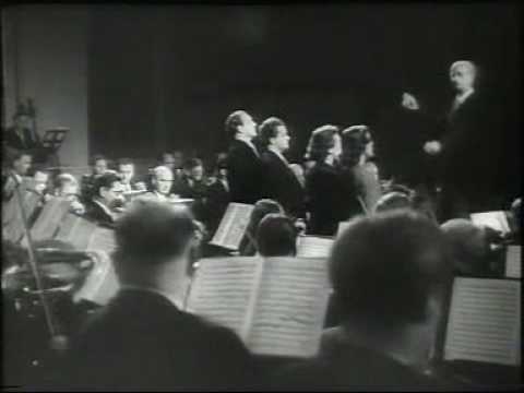 Wilhelm Furtwängler dirigiert die Wiener Philharmoniker, 1950