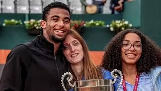 Arthur Fils Mom, Dad, Brother and Sister: His Family Story