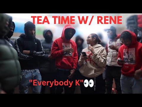 ☕️Tea Time w/ Rene (FIRST EPISODE🔥)- AJ BRIM TALKS DRILL, OPPS & MORE ‼️