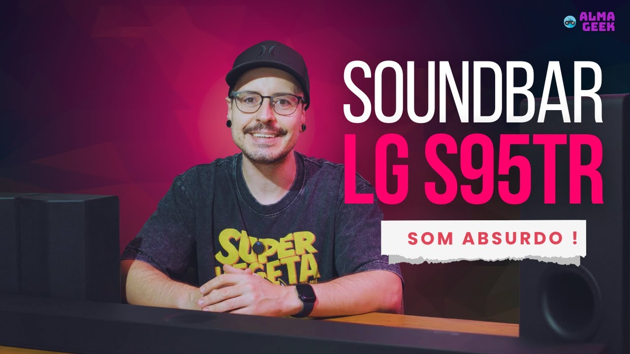 Miniatura da avaliação em vídeo de Soundbar LG S95TR 9.1.5 Canais 810W RMS com Dolby Atmos