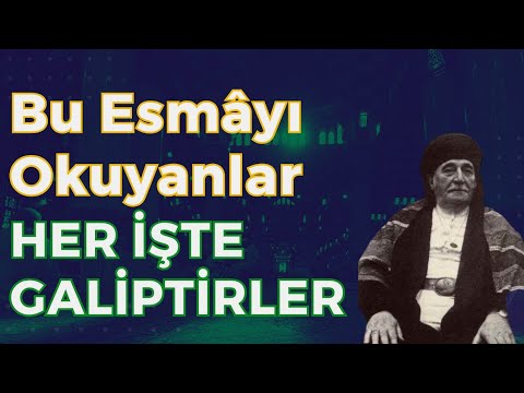 Those Who Read These Names Are Victorious in Everything - Muzaffer Ozak Efendi Explains