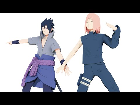 【Naruto MMD/2K/60FPS】September - Sasuke*Sakura (Sasusaku)【Motion DL Link】