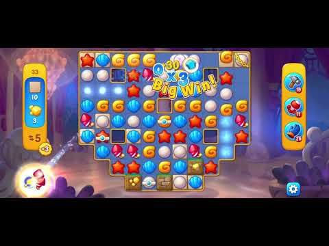 Fishdom Gameplay Atlantis Cup Stage 33 No Boosters