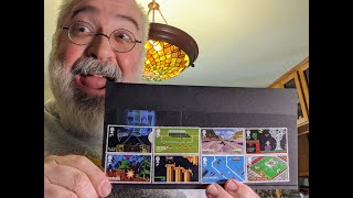 Sinclair Spectrum Related Gift From Over The Pond - Video Game Stamps From UK - Such A Nice Gift!