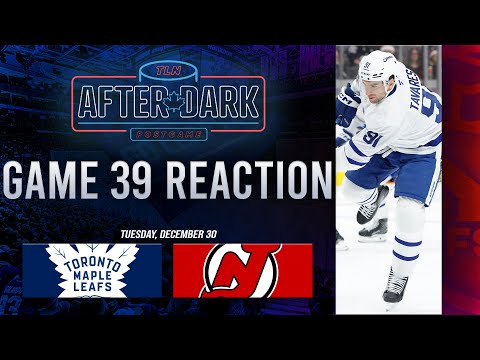 Toronto Maple Leafs vs New Jersey Devils Postgame Show | Game 39 | TLN After Dark