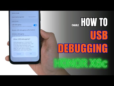 How to Enable USB Debugging on HONOR X6c | Step-by-Step Guide