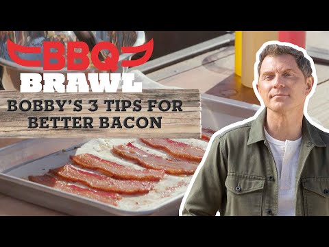 Bobby Flay's 3 Tips for Better Bacon | BBQ Brawl | Food Network