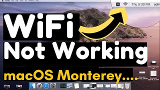 5 Fixes WiFi Not Working on MacOS Monterey, Big Sur, Catalina on Mac (M1), MacBook Pro:Air