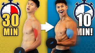 How To Grow Your Biceps In 10 Minutes (Using Science)