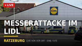 LIVE von vor Ort - Messerattacke in Supermarkt in Ratzeburg