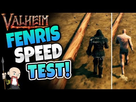 Valheim: Speed Testing the Fenris Armor Speed Buff Set Bonus