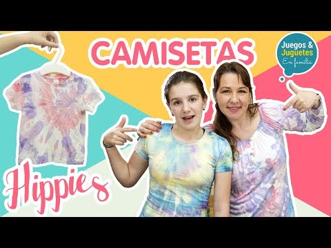 DIY CAMISETAS Hippies ¡SÚPER FÁCILES! // Familukis