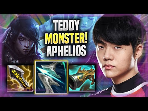 TEDDY IS A MONSTER WITH APHELIOS! - KDF Teddy Plays Aphelios ADC vs Jinx! | Season 2022