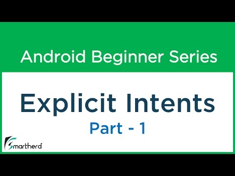 21 Android Tutorial Explicit Intent Part 1