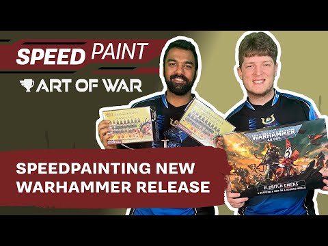 Can We Speed Paint Huge Eldar Army in 3 Days?