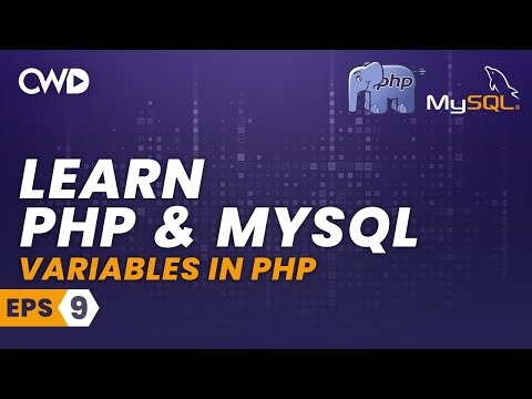 Variables in PHP | PHP for beginners | Learn PHP | PHP Programming | Learn PHP in 2020