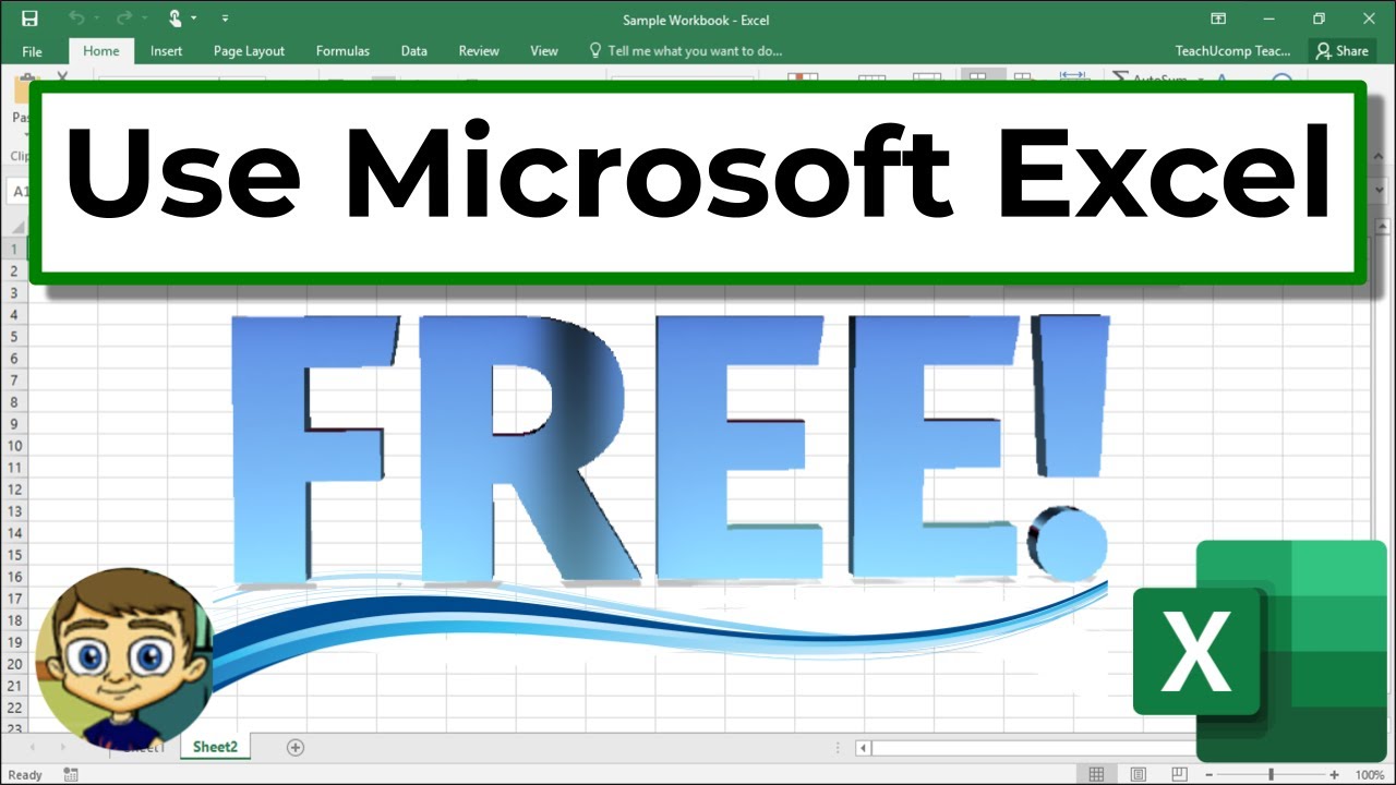 Use Microsoft Excel Completely FREE!: Excel for Web