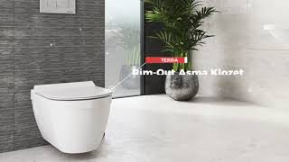 Seramiksan Terra Rim-out Klozet