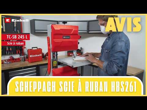 Scie à ruban Einhell TC-SB 245 L : test complet 2024
