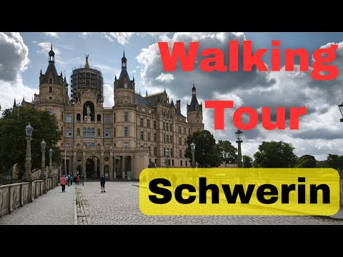 Walking Tour Schwerin, Germany 🇩🇪 | Exploring Schwerin Castle (Schweriner Schloss) & Old Town