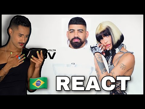REACT ~ Pabllo Vittar, Dilsinho - Trago Seu Amor De Volta (I AM PABLLO LIVE) | REAGINDO